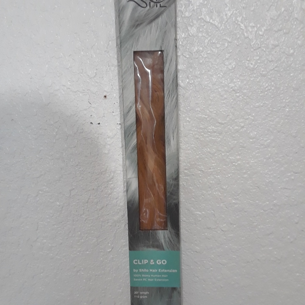 SHE Clip In REMY Human Hair Extension "20 #27/163